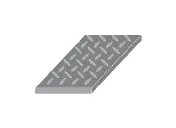 304 Floor Plate (Checkered/Diamond)